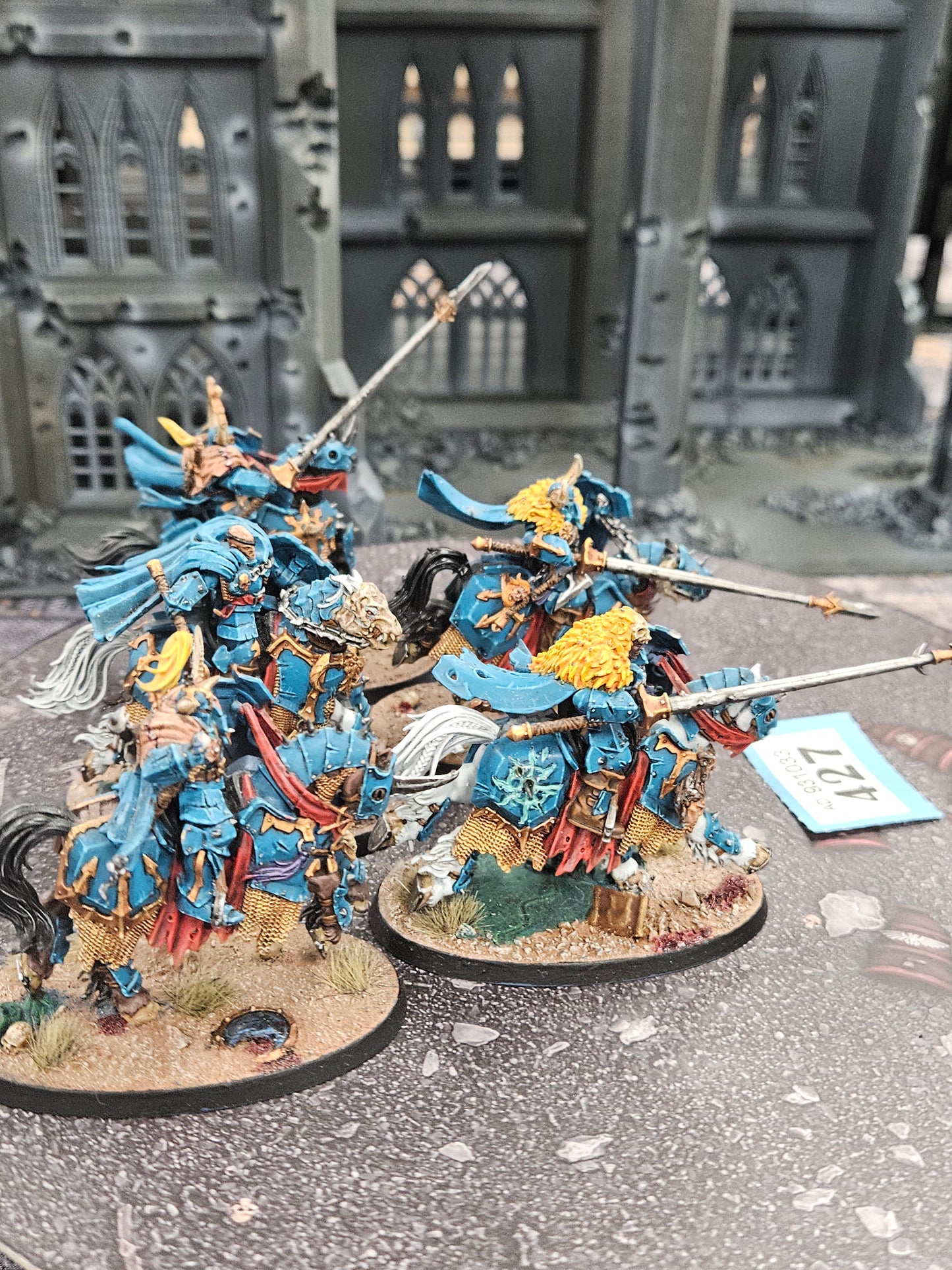 5x Chaos Knights #427 Slaves to Darkness AOS Warhammer 40k