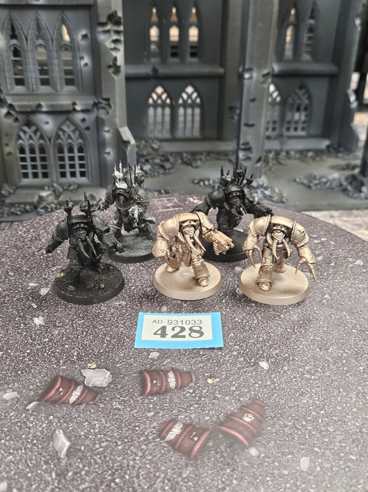 5x Chaos Terminators Squad #428 Chaos Space Marines Warhammer 40k