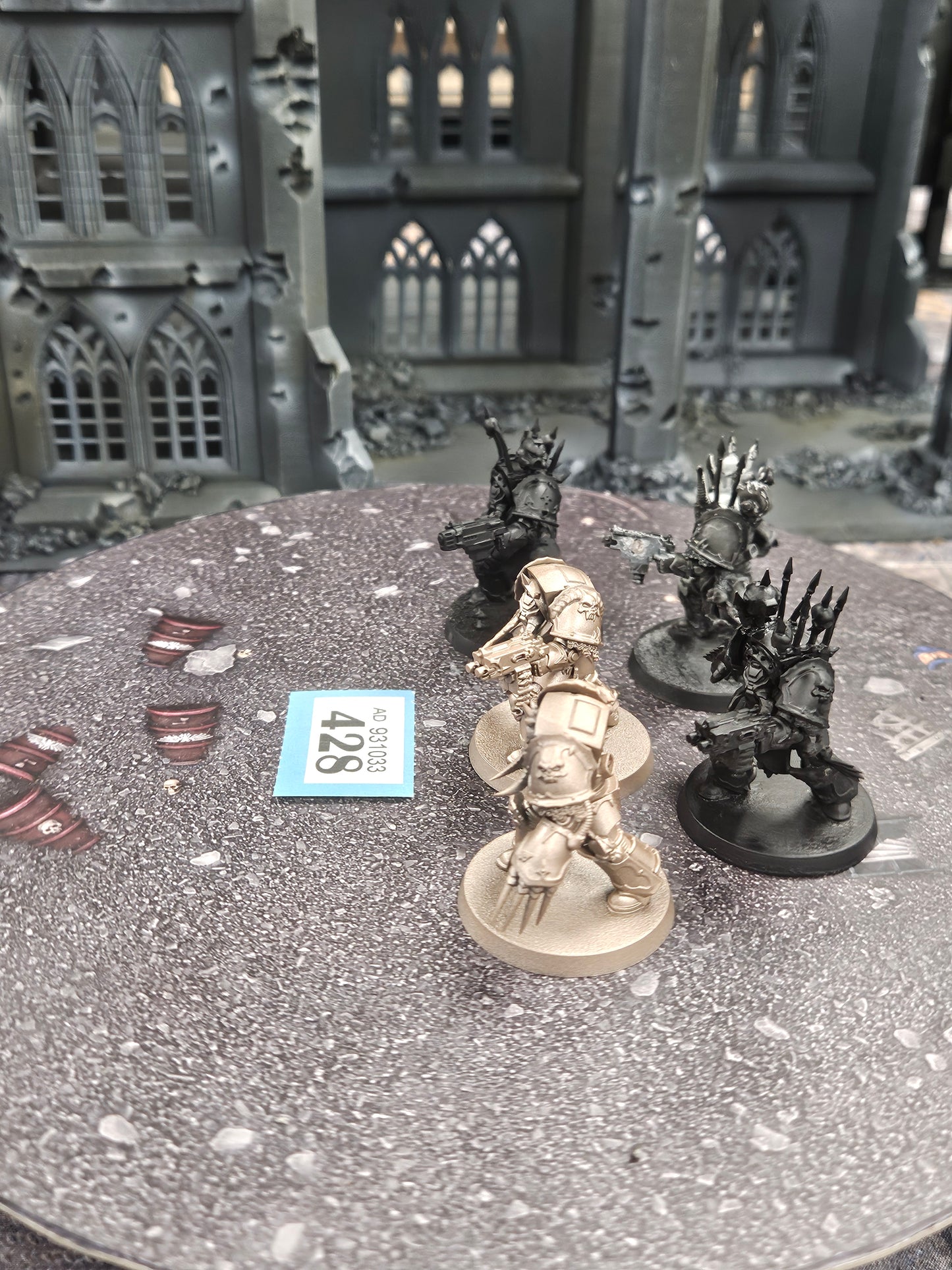 5x Chaos Terminators Squad #428 Chaos Space Marines Warhammer 40k