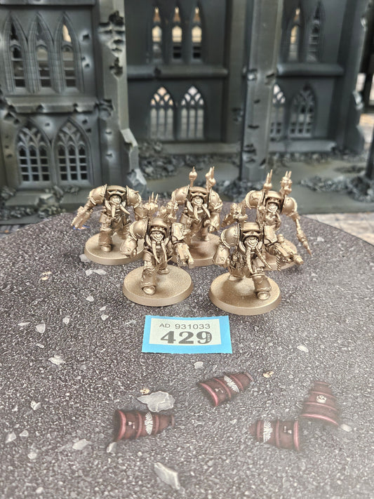 5x Chaos Terminators Squad #429 Chaos Space Marines Warhammer 40k