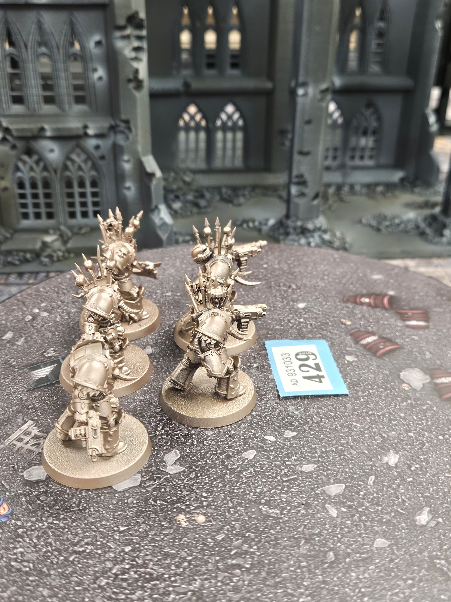 5x Chaos Terminators Squad #429 Chaos Space Marines Warhammer 40k