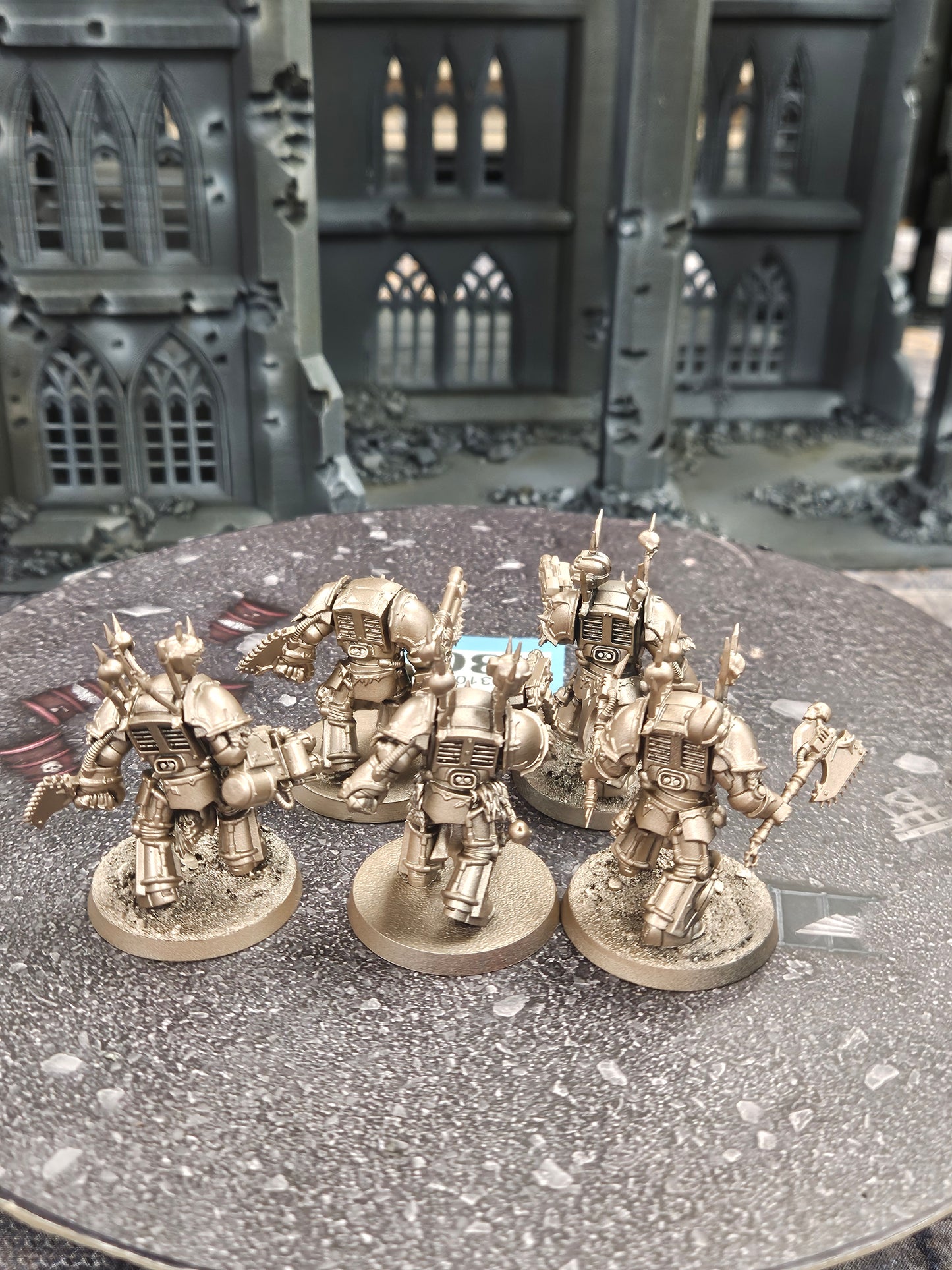 5x Chaos Terminators Squad #430 Chaos Space Marines Warhammer 40k