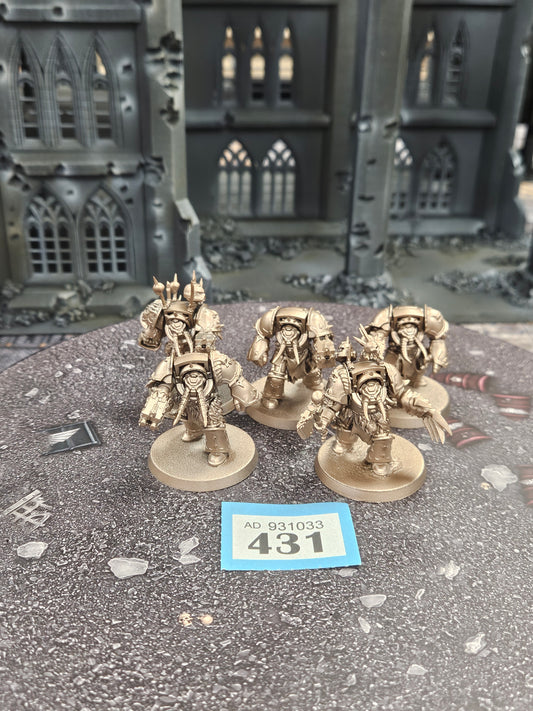 5x Chaos Terminators Squad #431 Chaos Space Marines Warhammer 40k