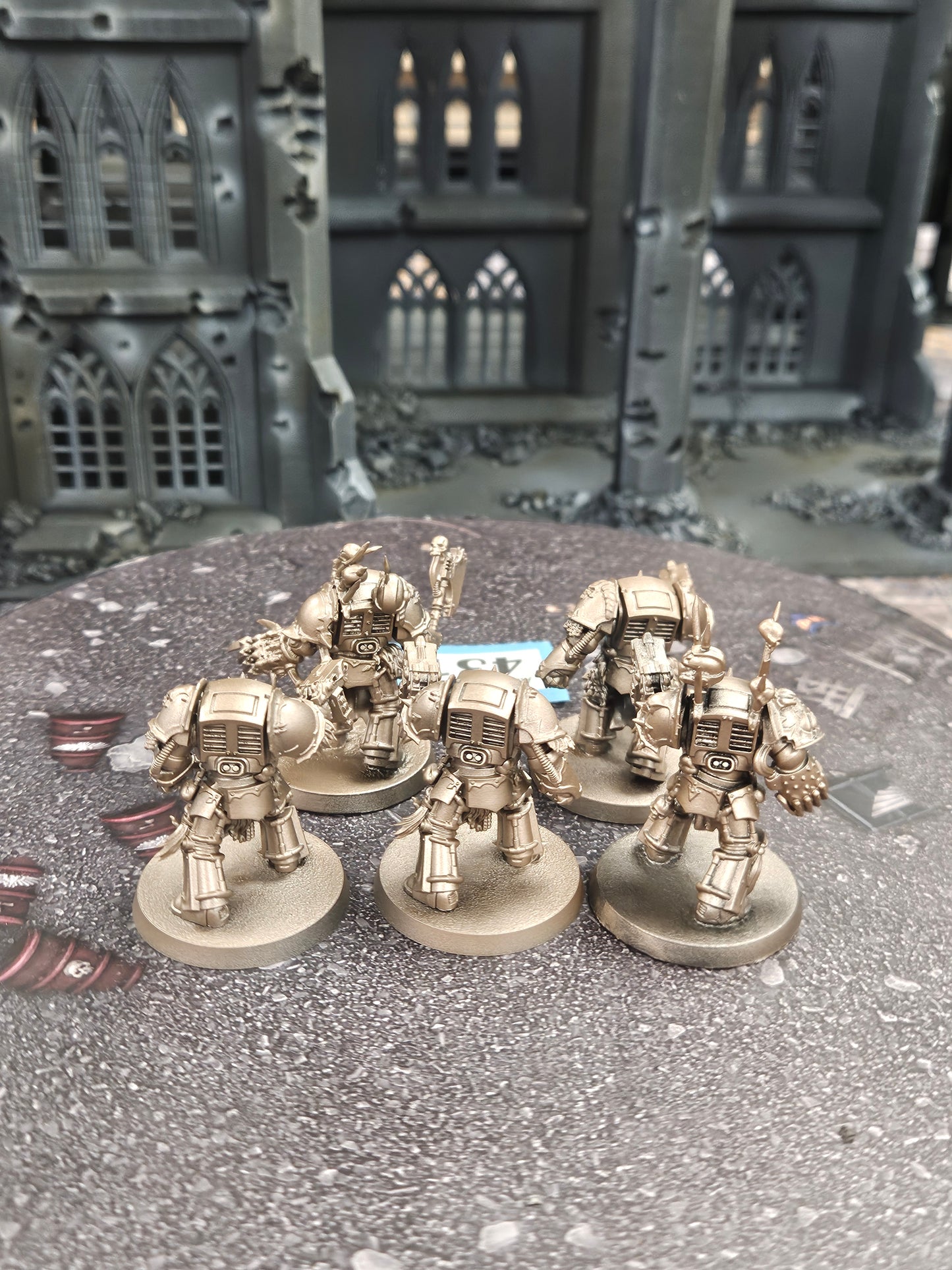 5x Chaos Terminators Squad #431 Chaos Space Marines Warhammer 40k