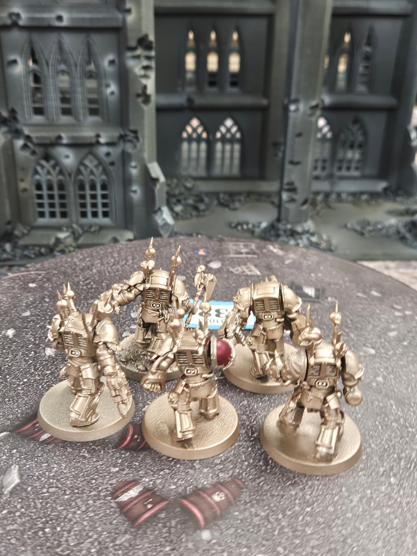 5x Chaos Terminators Squad #432 Chaos Space Marines Warhammer 40k