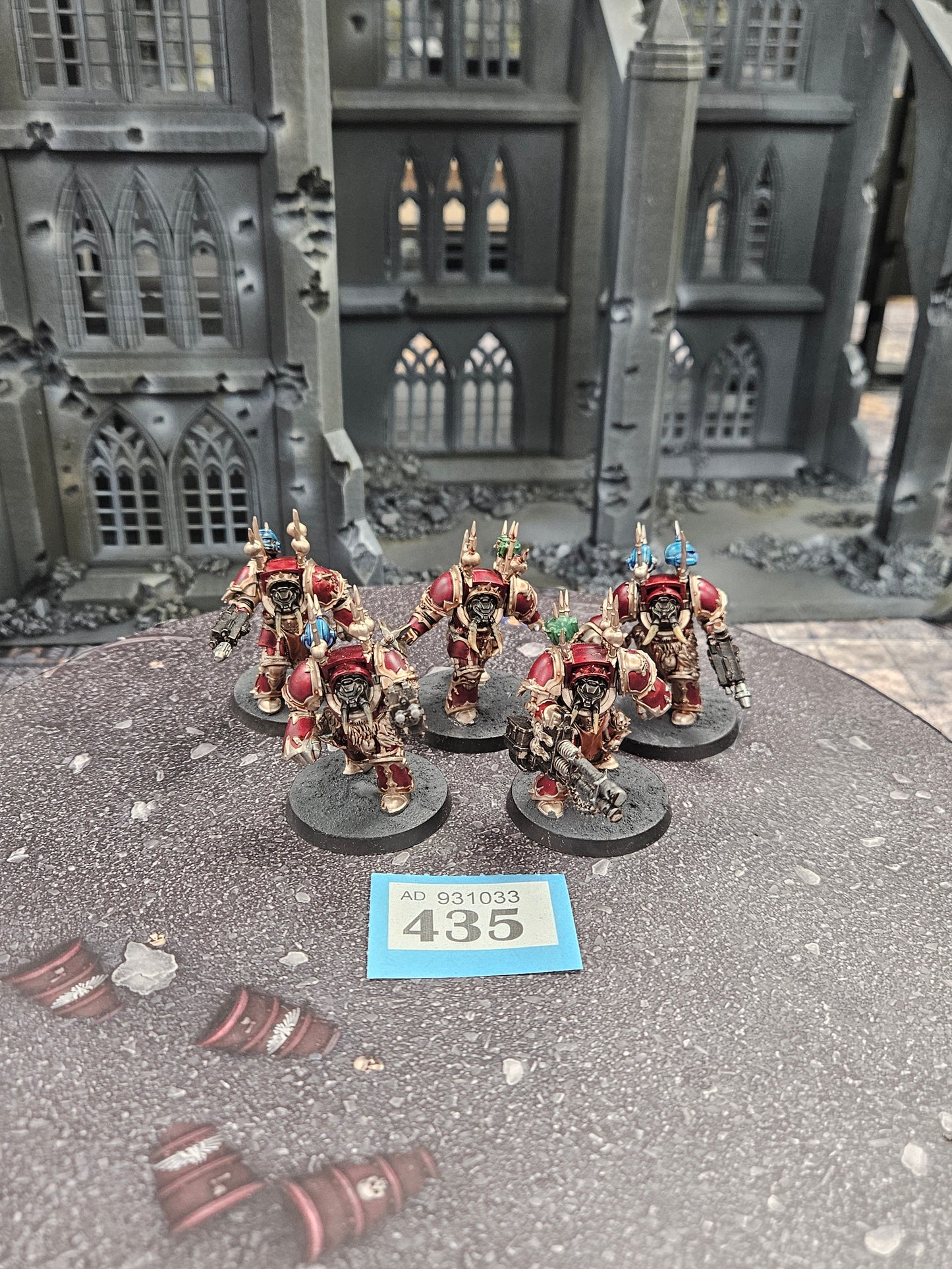 5x Chaos Terminator Squad #435 Chaos Space Marines Warhammer 40k