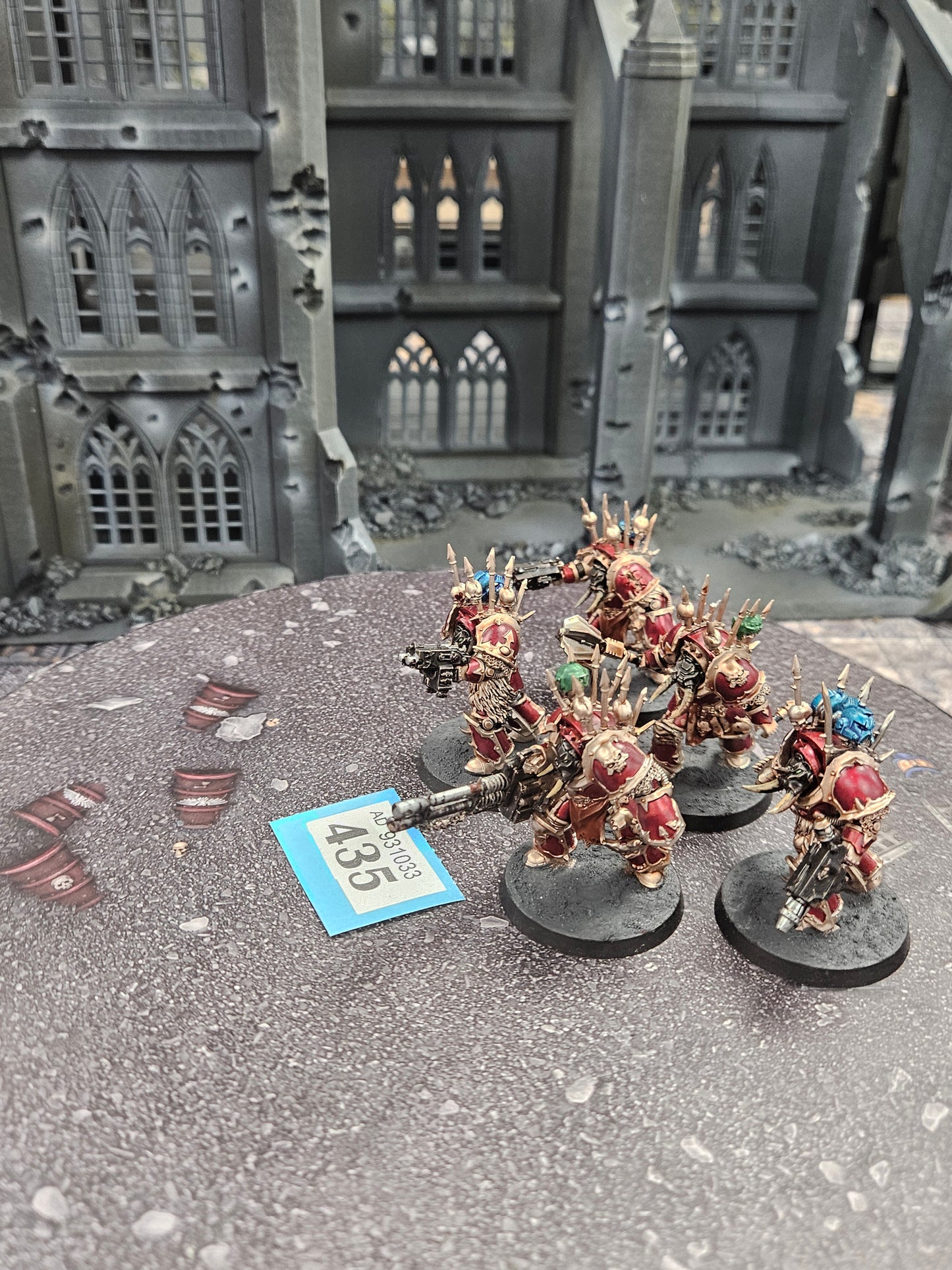 5x Chaos Terminator Squad #435 Chaos Space Marines Warhammer 40k