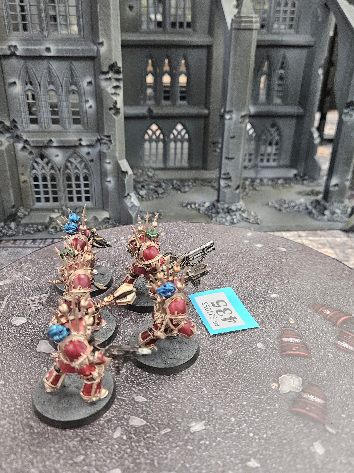 5x Chaos Terminator Squad #435 Chaos Space Marines Warhammer 40k