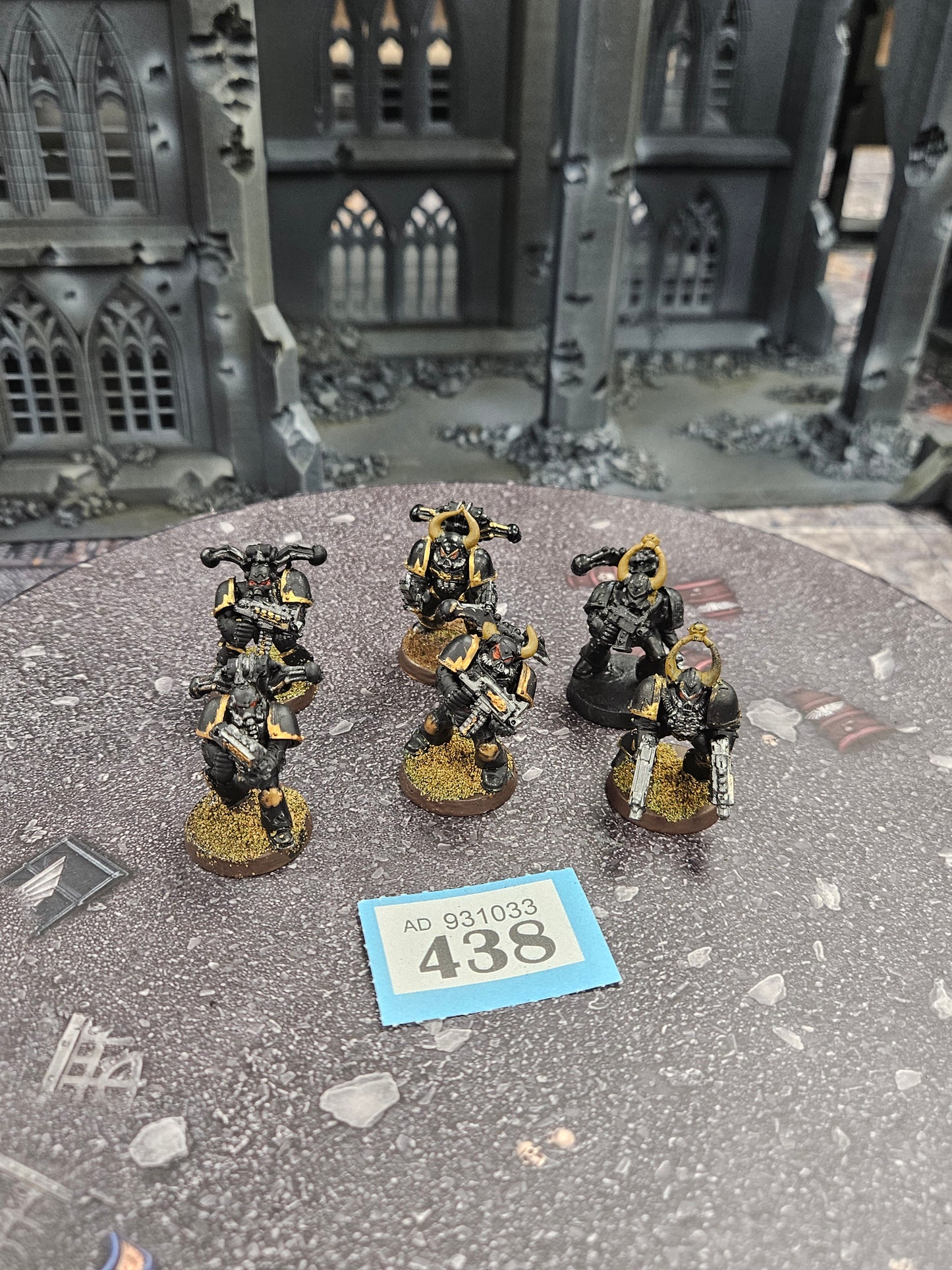 6x Chaos Space Marines #438 Chaos Space Marines Warhammer 40k