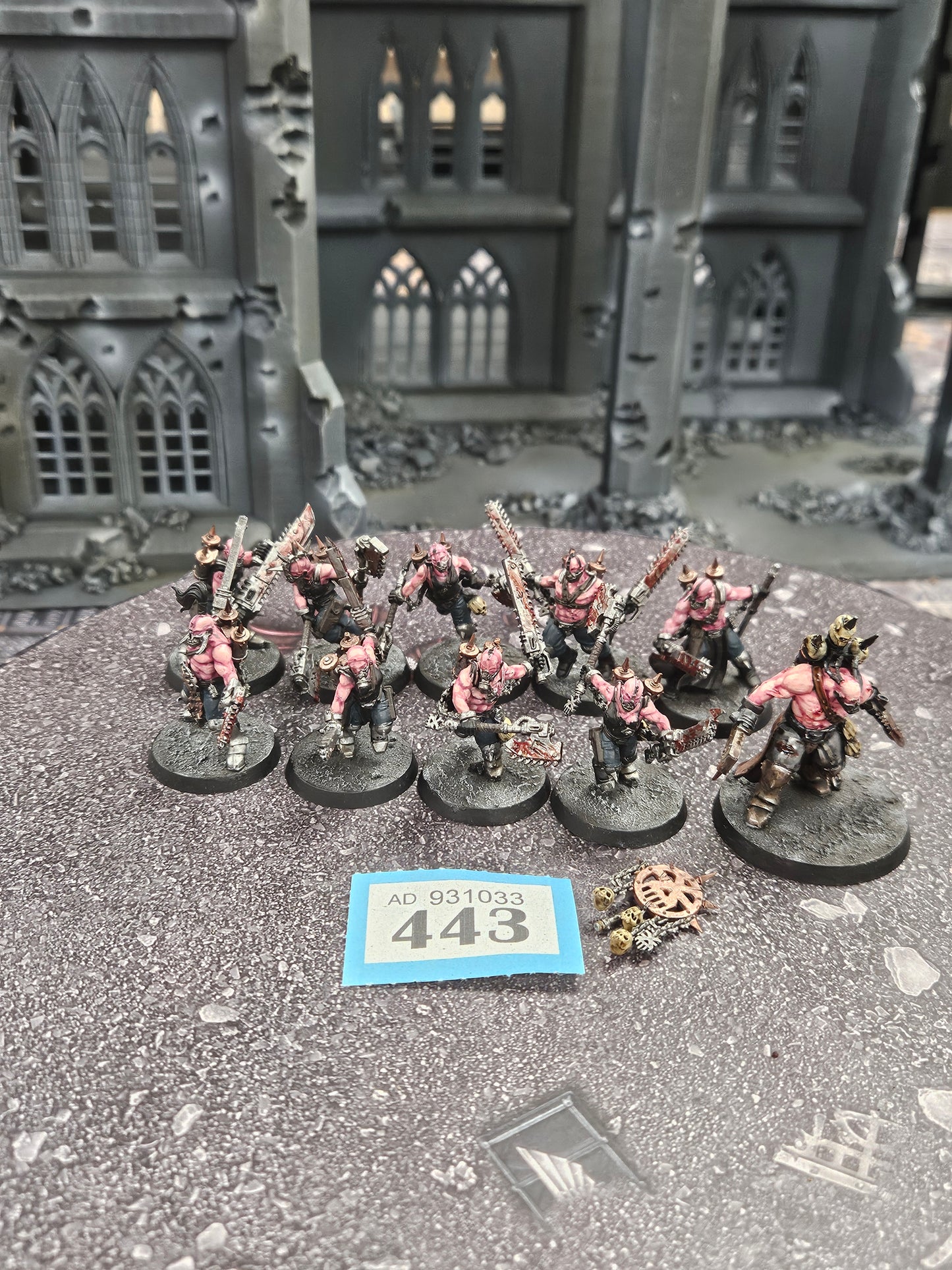 10x Jakhals #443 World Eaters Very Well Painted Warhammer 40k