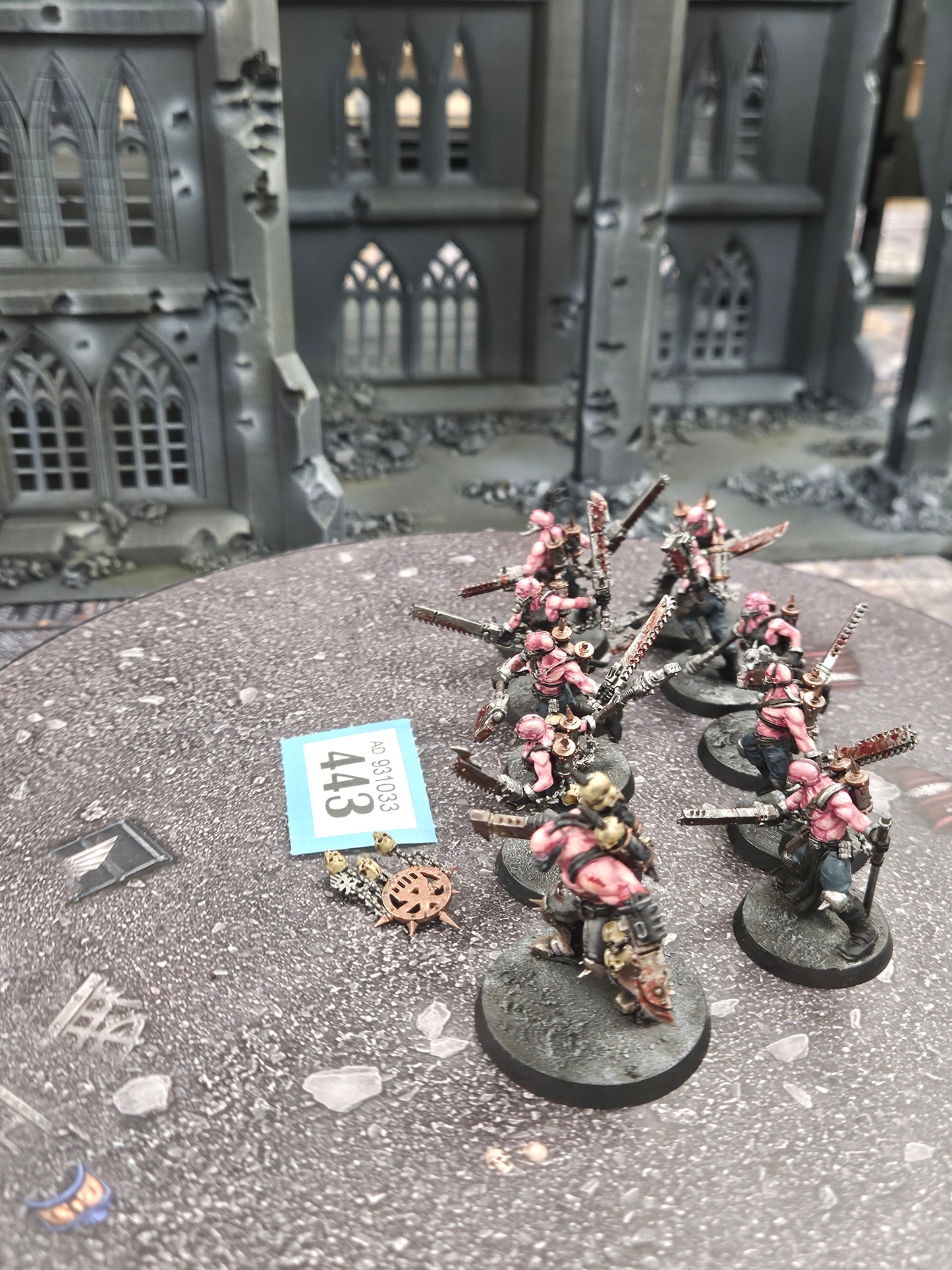 10x Jakhals #443 World Eaters Very Well Painted Warhammer 40k