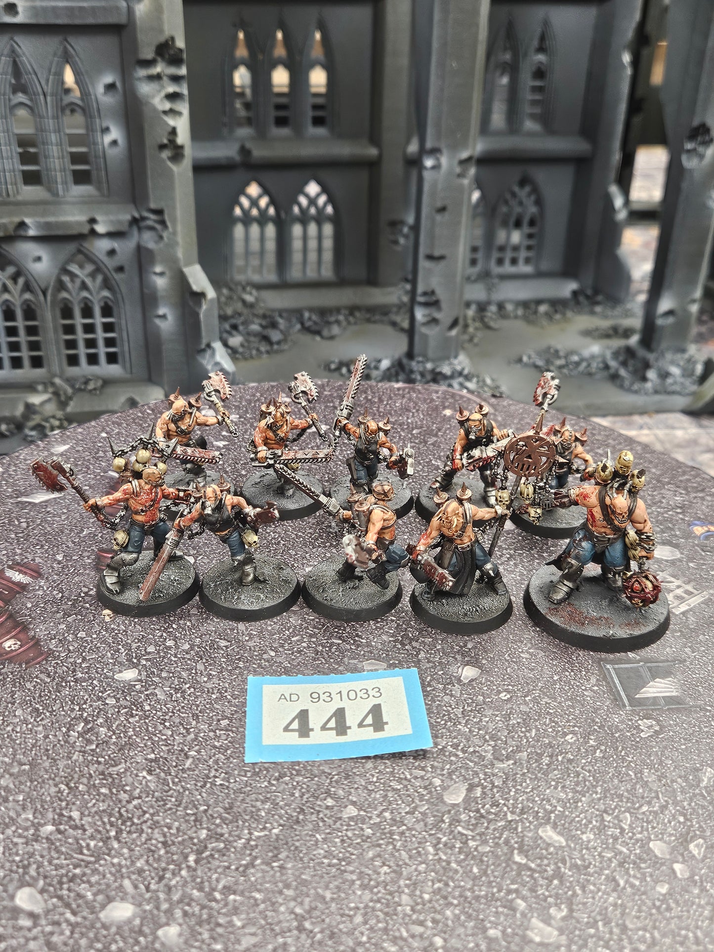 10x Jakhals #444 World Eaters Very Well Painted Warhammer 40k