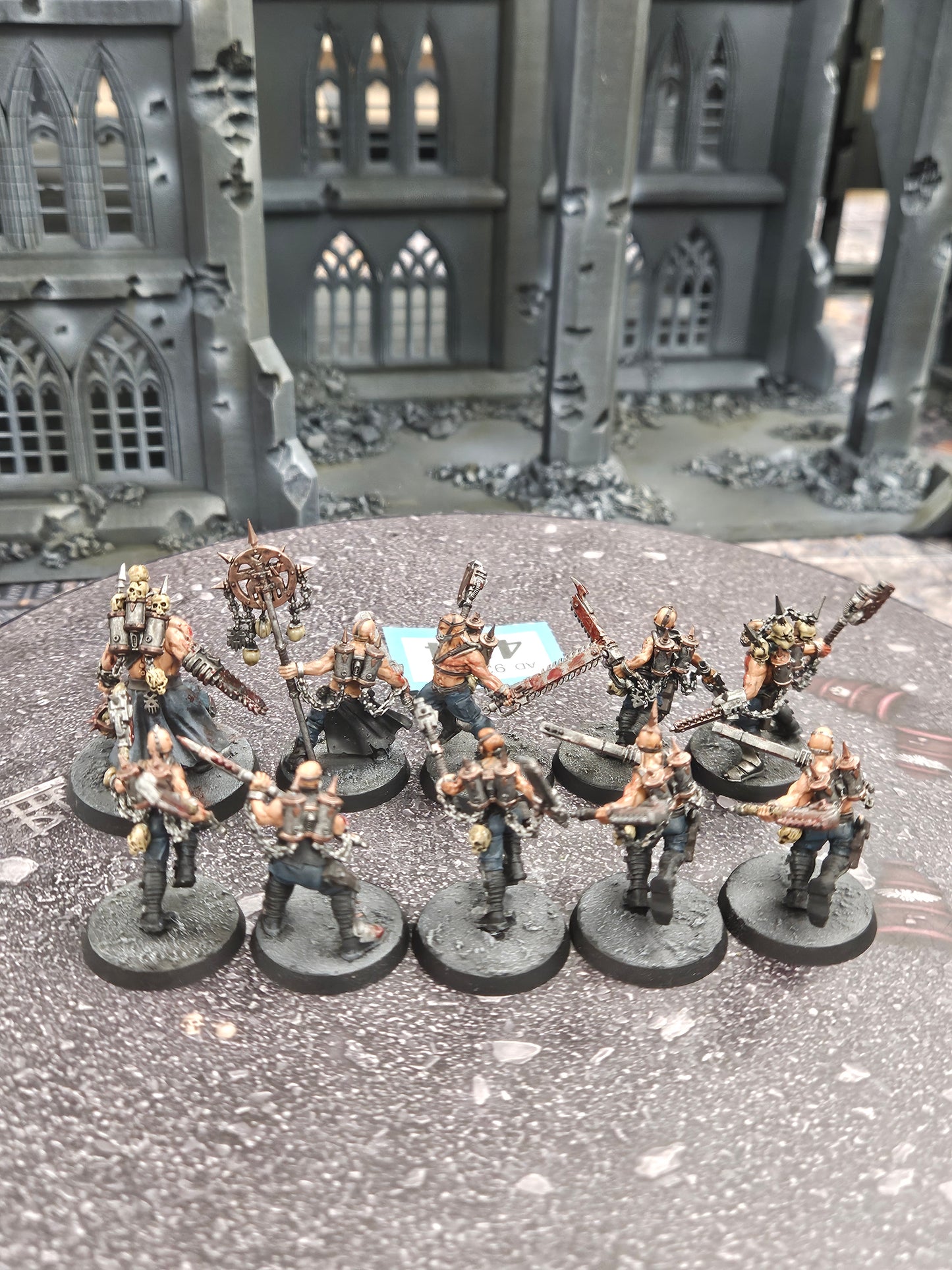 10x Jakhals #444 World Eaters Very Well Painted Warhammer 40k