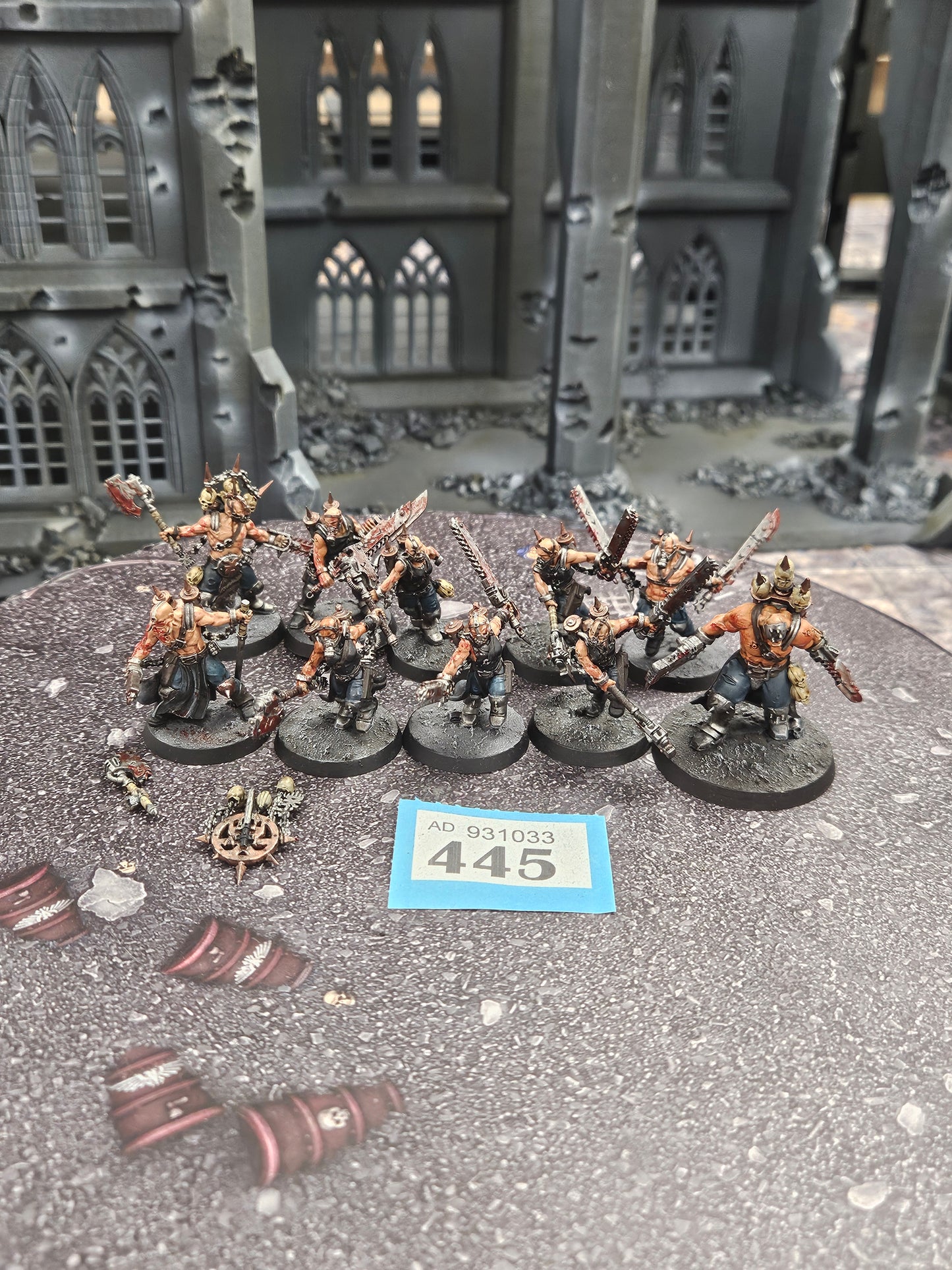 10x Jakhals #445 World Eaters AOS Warhammer 40k