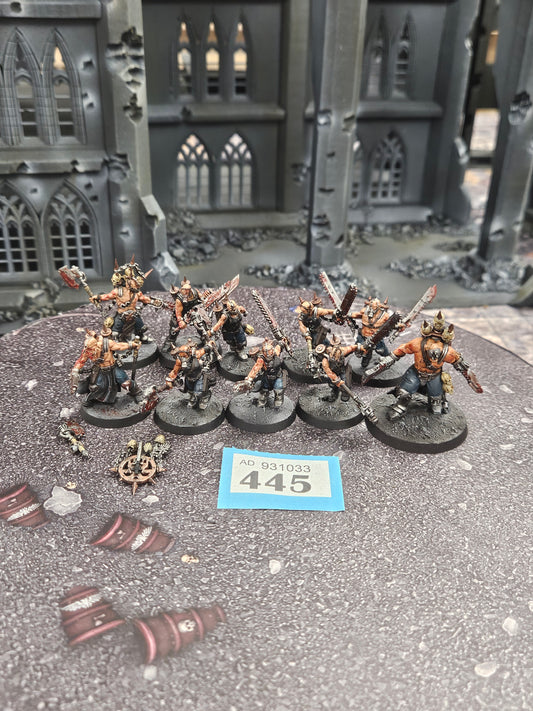 10x Jakhals #445 World Eaters AOS Warhammer 40k