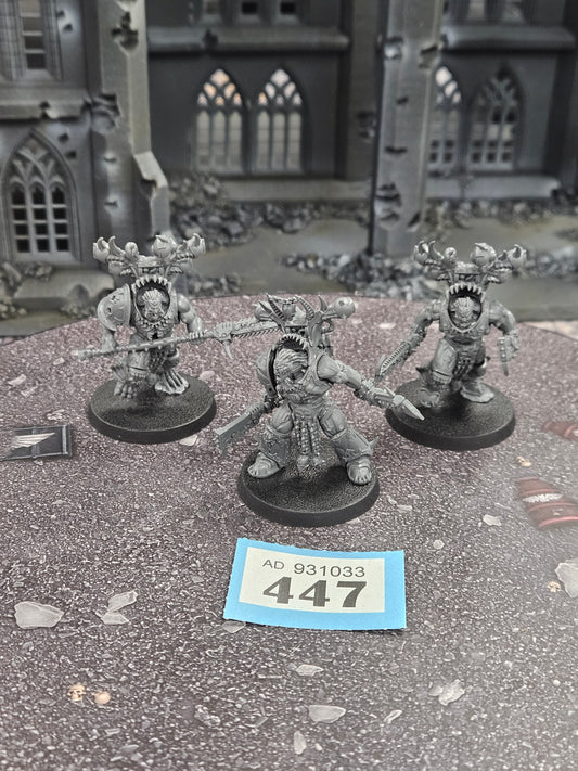 3x Eightbound #447 World Eaters AOS Warhammer 40k