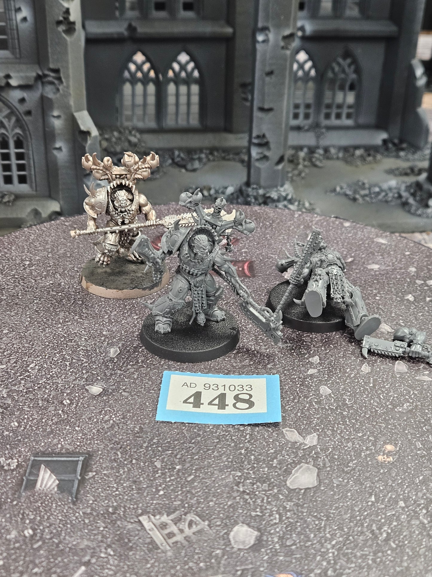 3x Eightbound #448 World Eaters AOS Warhammer 40k