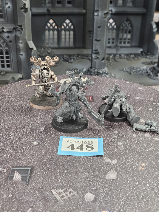 3x Eightbound #448 World Eaters AOS Warhammer 40k