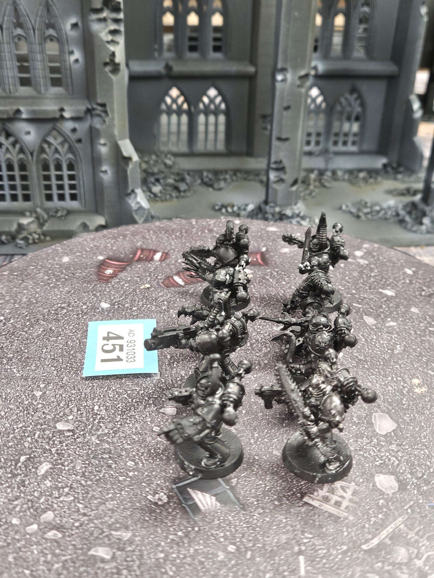 8x Chaos Space Marines OOP #451 Chaos Space Marines Warhammer 40k