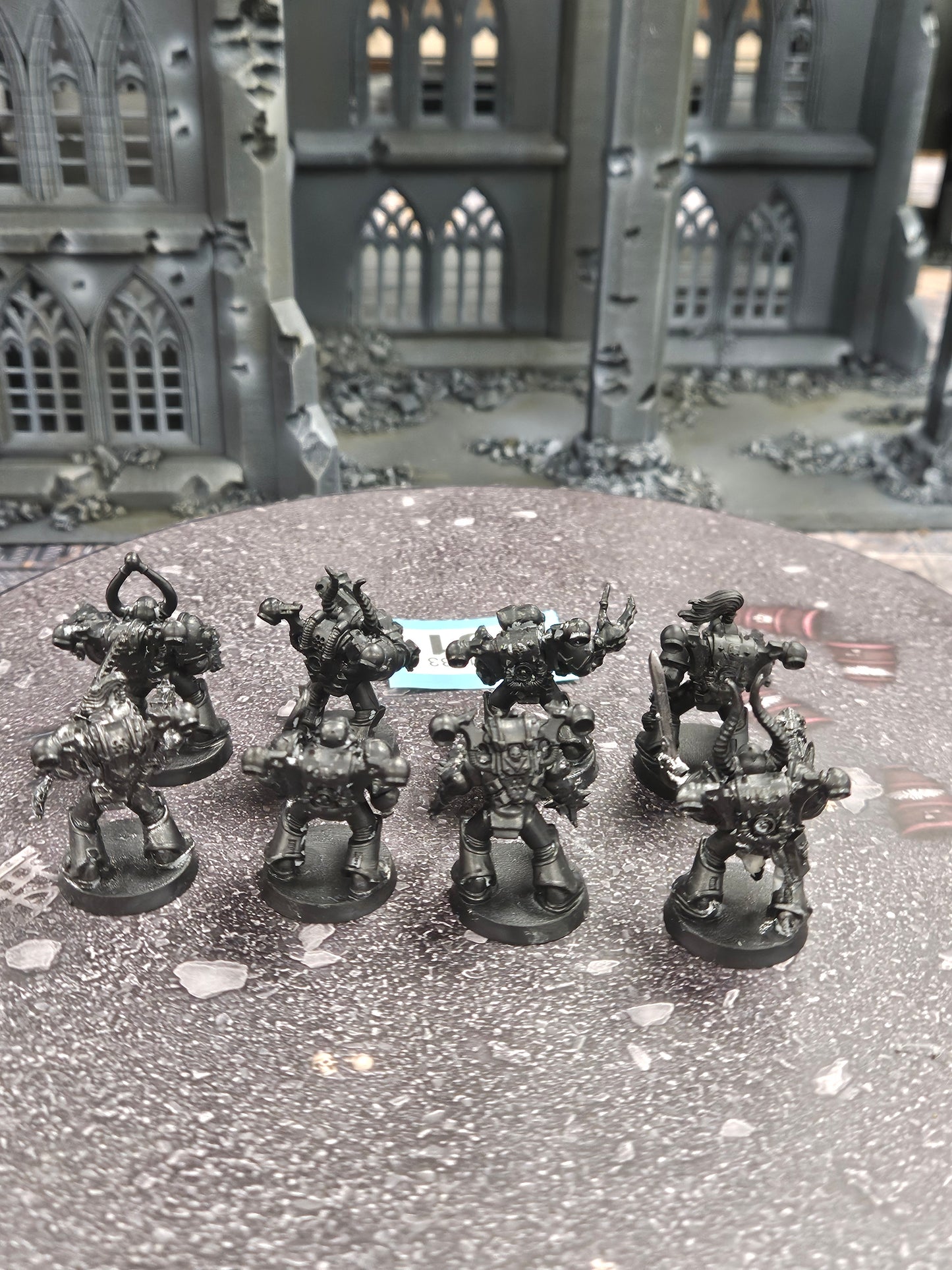 8x Chaos Space Marines OOP #451 Chaos Space Marines Warhammer 40k