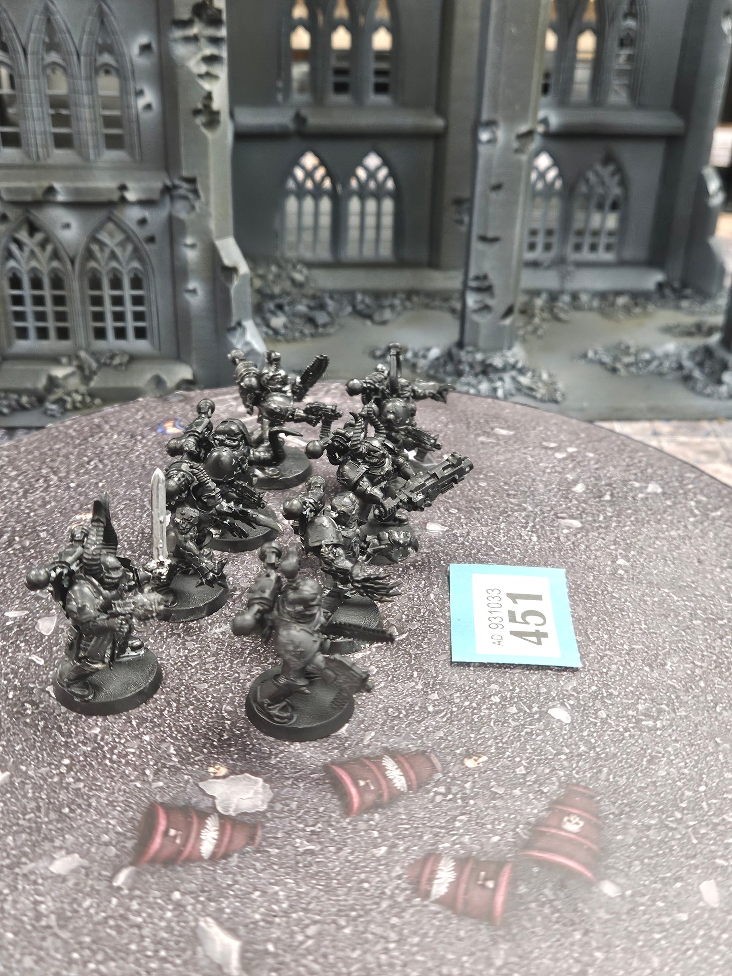 8x Chaos Space Marines OOP #451 Chaos Space Marines Warhammer 40k