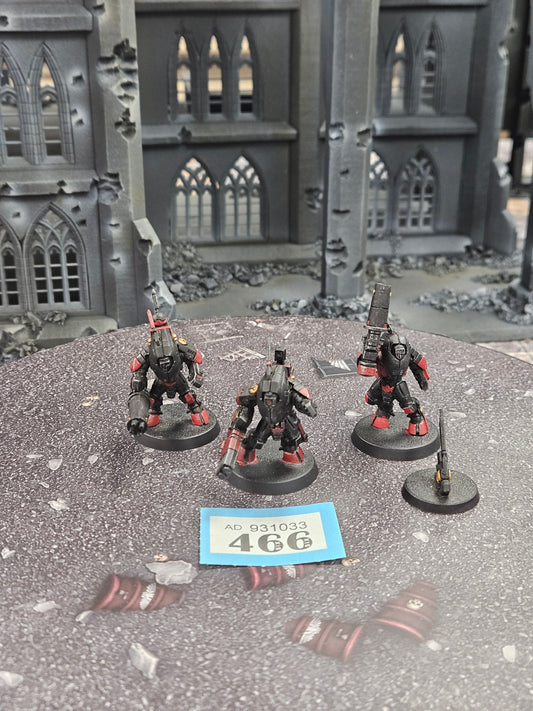 3x Stealth suits #466 Tau T'au Empire Warhammer 40k