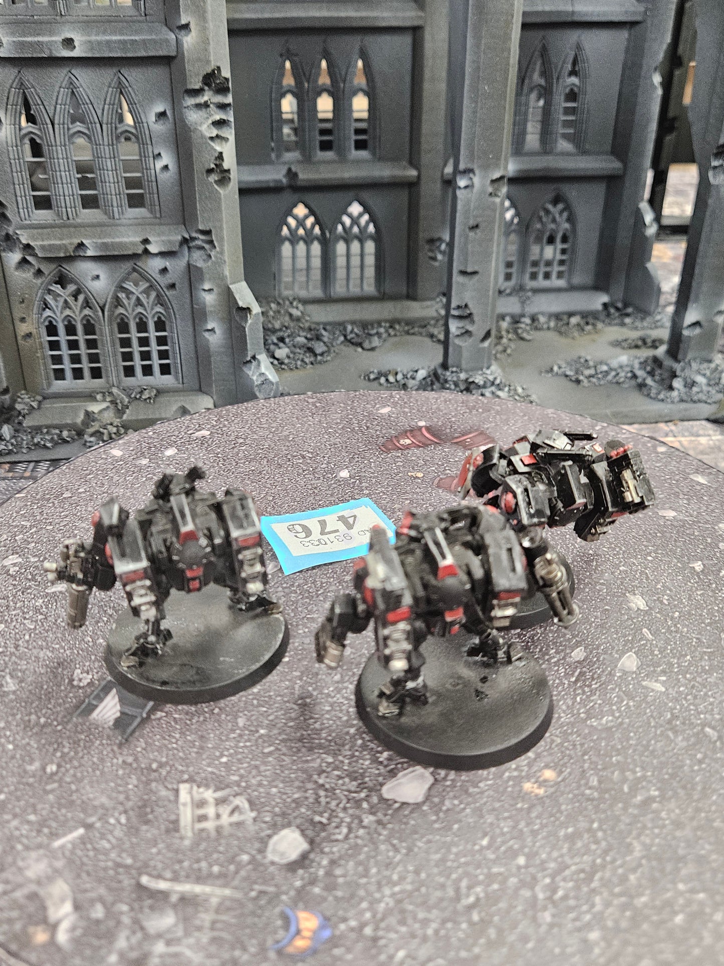 3x Crisis Battlesuits #476 Tau T'au Empire Warhammer 40k