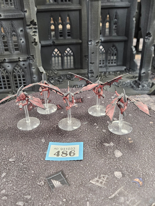 5x Gargoyles #486 Well Painted Tyranids Warhammer 40k