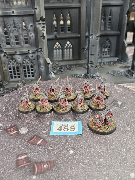 10x Termagants + Ripper Swarm #488 Well Painted Tyranids Warhammer 40k