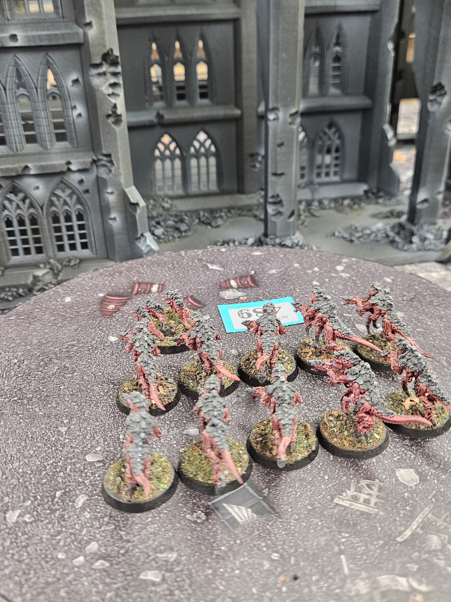 10x Termagants + Ripper Swarm #489 Well Painted Tyranids Warhammer 40k