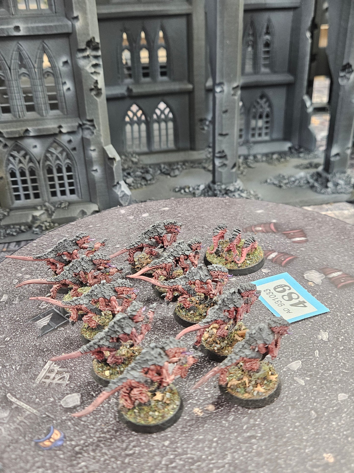 10x Termagants + Ripper Swarm #489 Well Painted Tyranids Warhammer 40k