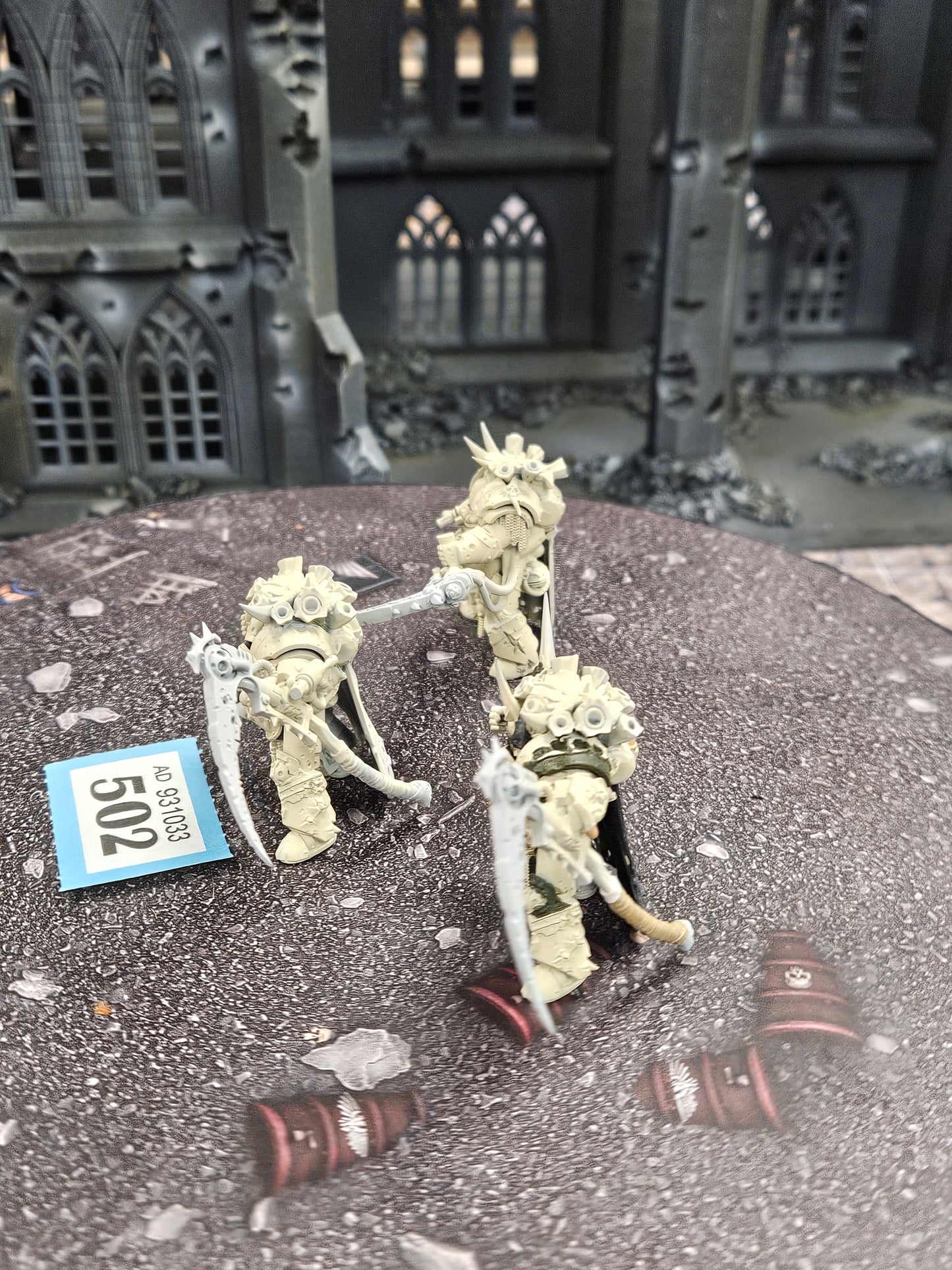 3x Deathshroud Terminators #502 Death Guard Warhammer 40k