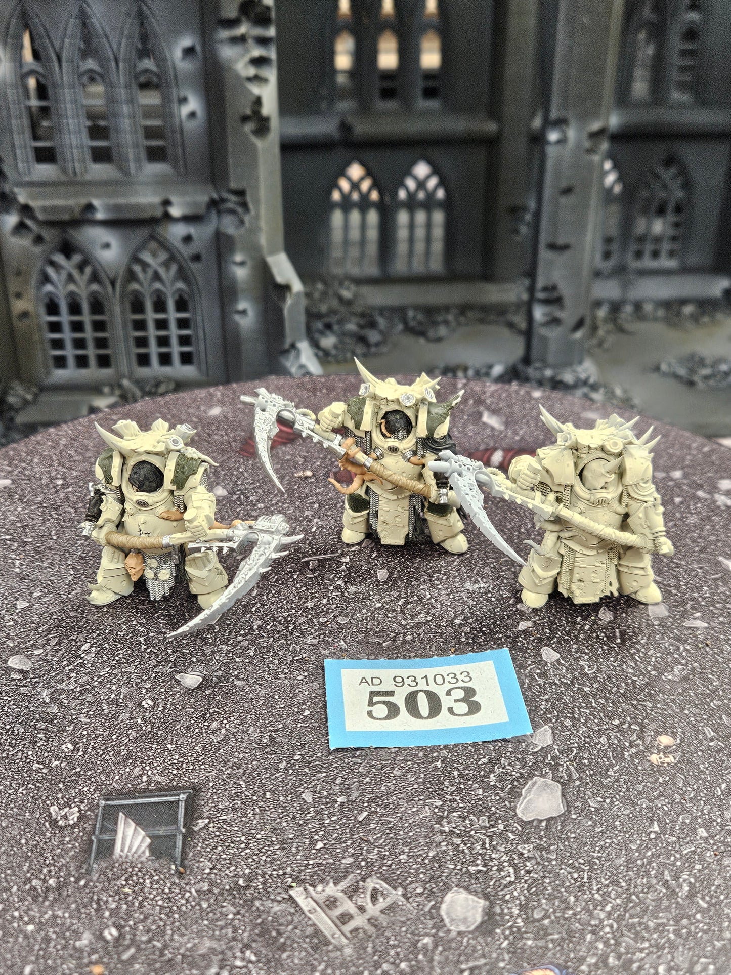 3x Deathshroud Terminators #503 Death Guard Warhammer 40k
