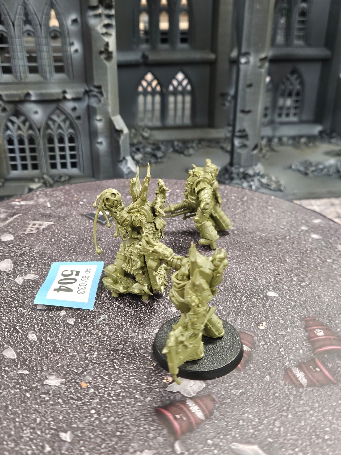 Lord Felthius + 2x Tainted Cohort #504 Death Guard Warhammer 40k