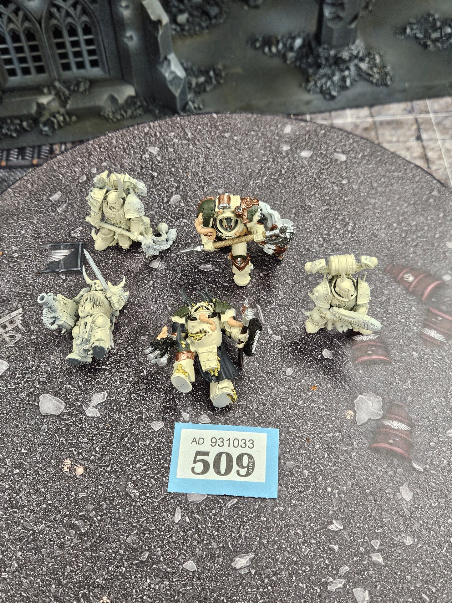 5x Blightlord Terminator Squad #509 Death Guard Warhammer 40k
