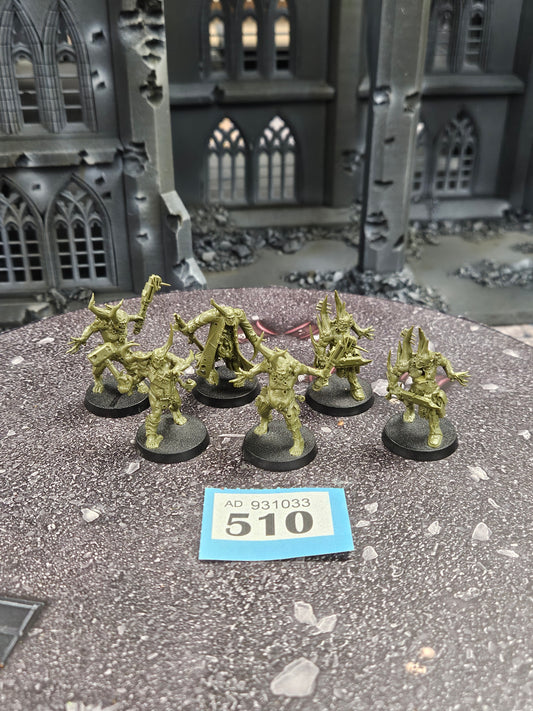 6x Poxwalkers #510 Death Guard Warhammer 40k