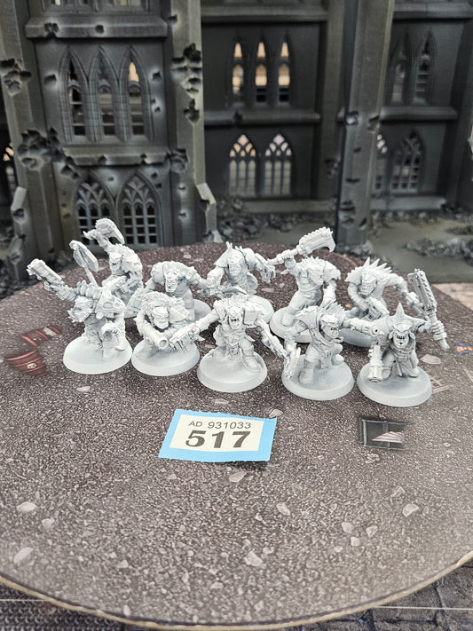 10x Ork Boyz New Sculpt #517 Orks Warhammer 40k
