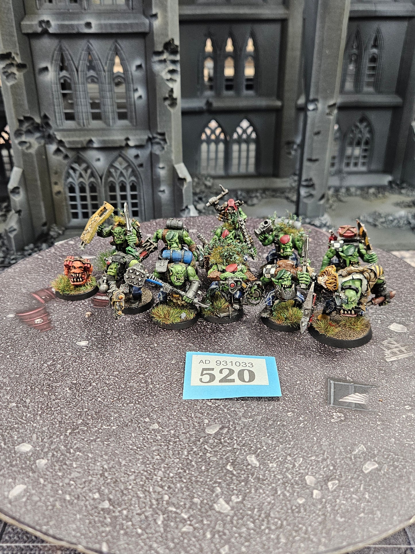 10x Kommandos #520 Very Well Painted Orks Warhammer 40k