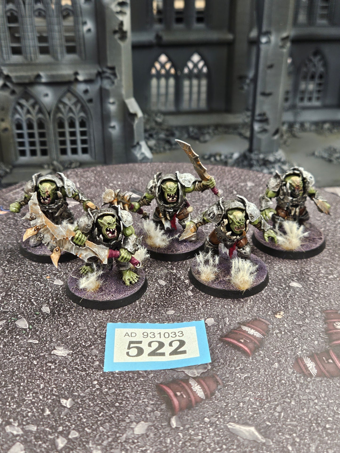 5x Brutes #522 Well Painted Orruk Warclans Warhammer 40k AOS