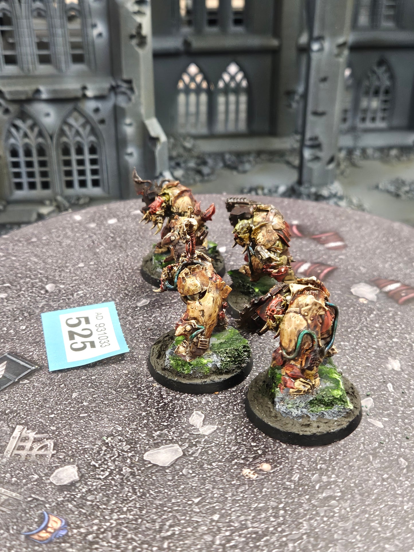 4x Brute Ragerz Or Meganobz Kitbash #525 Well Painted Orks Orruk Warclans Warhammer 40k AOS