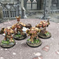 4x Brute Ragerz Or Meganobz Kitbash #525 Well Painted Orks Orruk Warclans Warhammer 40k AOS
