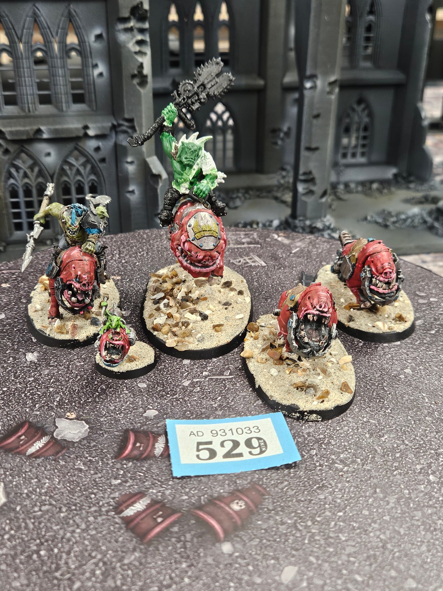 4x Squighog Boyz #529 Orks Warhammer 40k