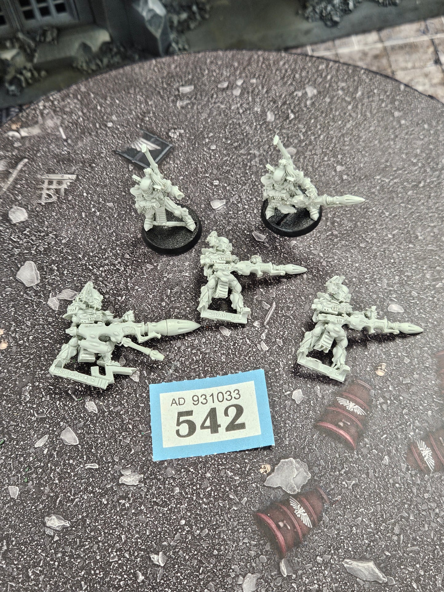 5x Dark Reapers #542 Aeldari Warhammer 40k