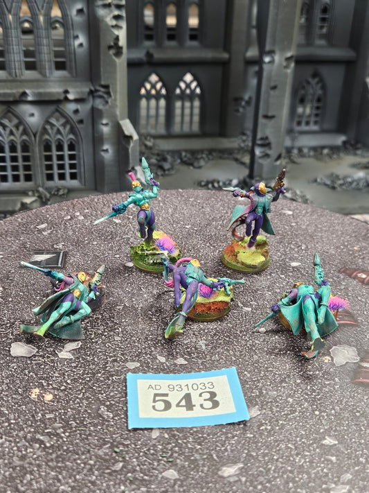 5x Harlequin Troupe #543 Aeldari Warhammer 40k