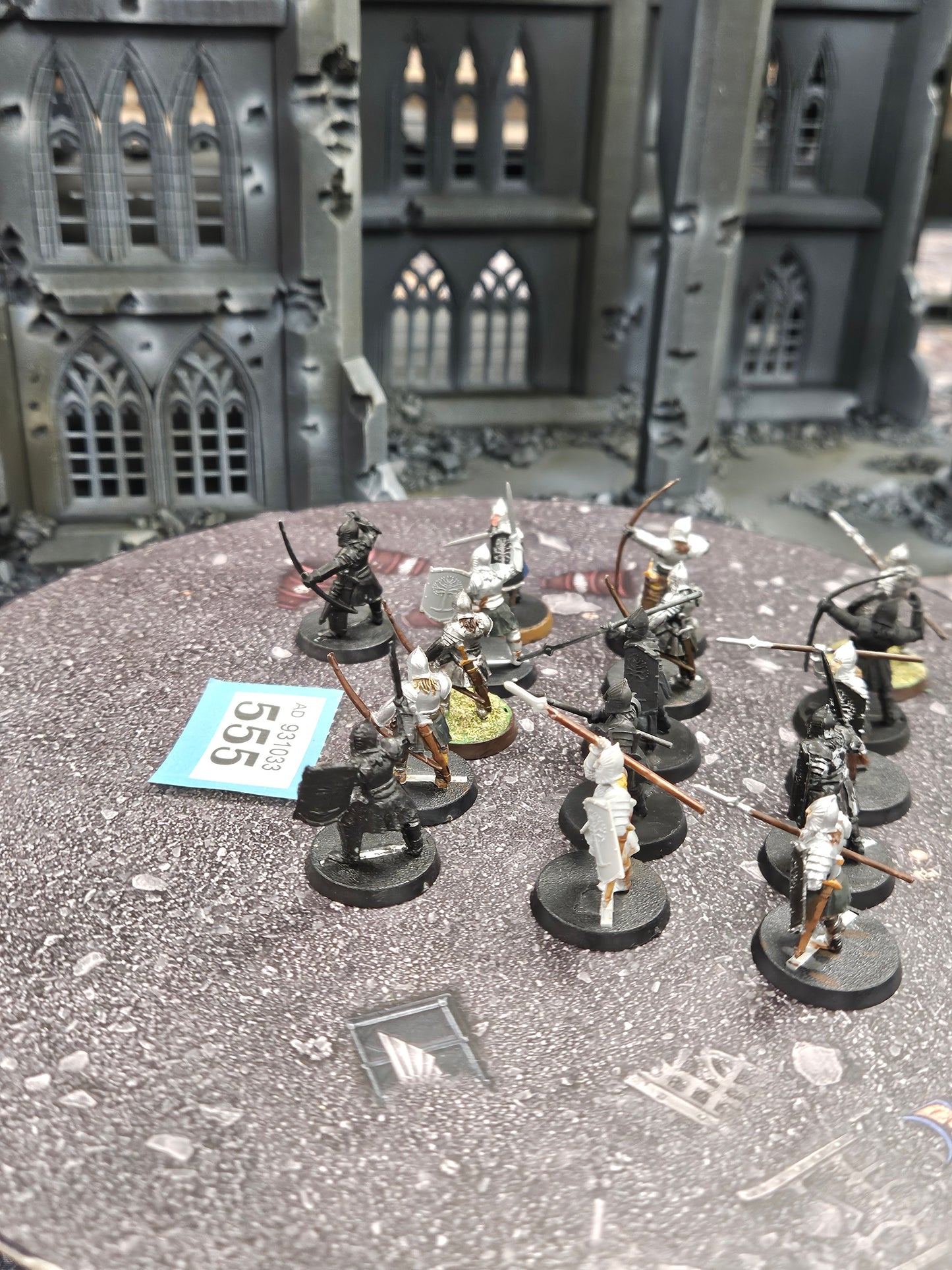 16x Warriors of Minas Tirith #555 Good MESBG LOTR Warhammer 40k