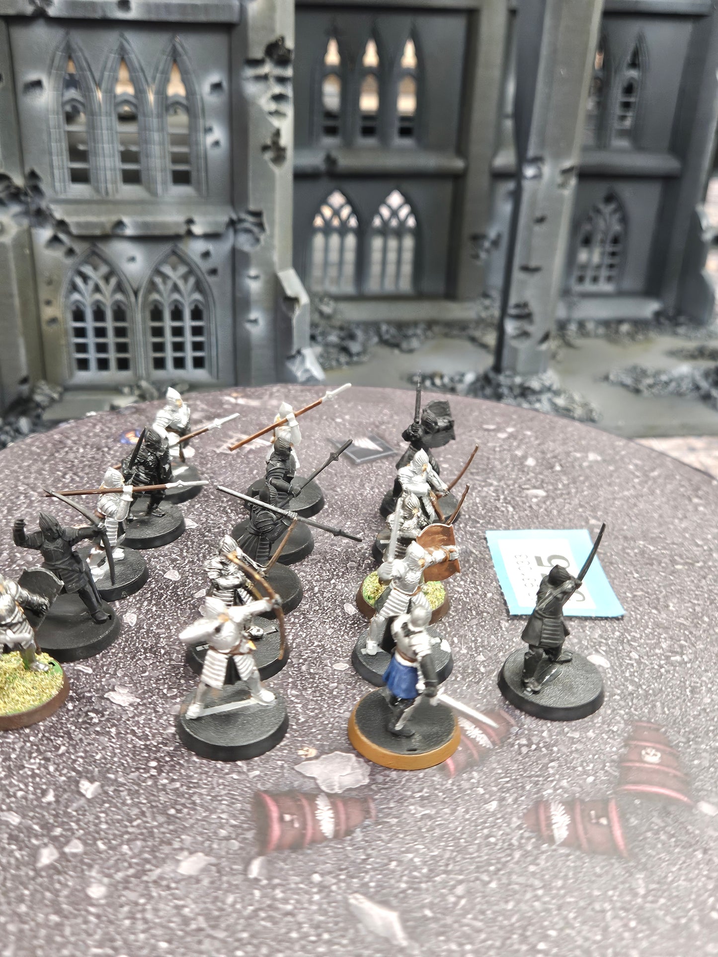 16x Warriors of Minas Tirith #555 Good MESBG LOTR Warhammer 40k