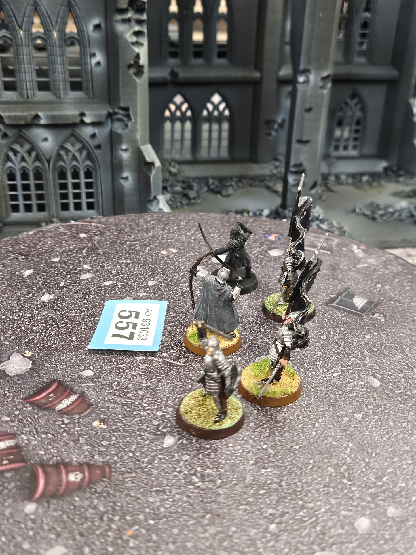 5x Minas Tirith Commanders #557 Good MESBG LOTR Warhammer 40k