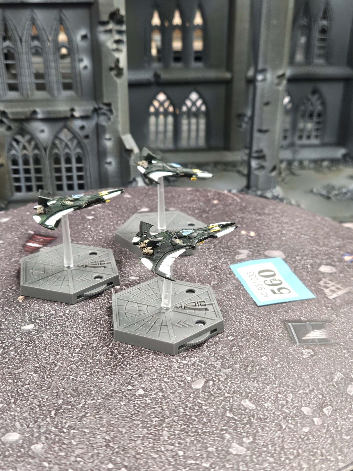 3x Nightwing Fighters #560 Aeronautica Imperialis Aeldari Warhammer 40k