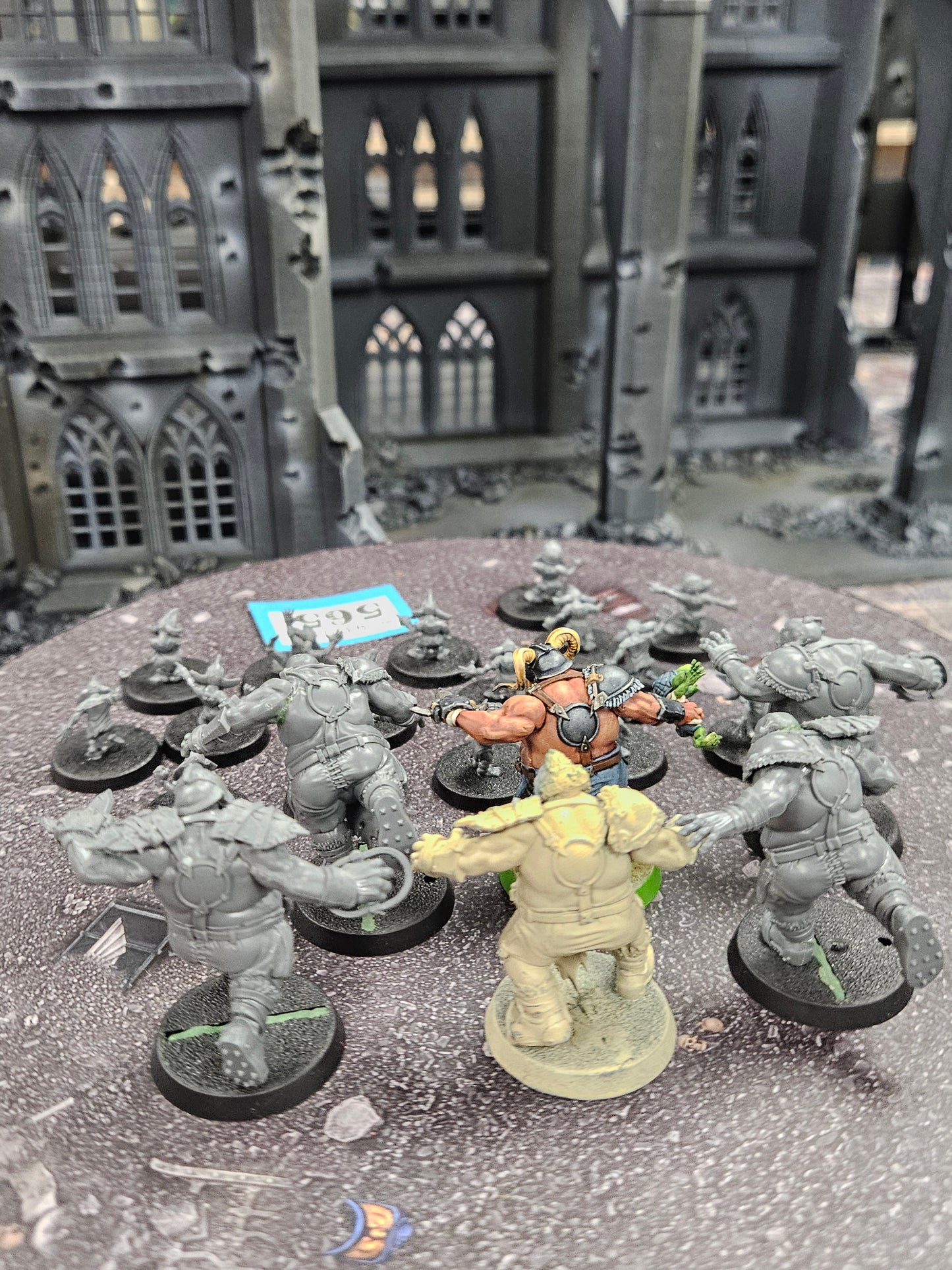 6x Ogor Blood Bowl Team + 16x Grots #565 Blood Bowl Warhammer 40k