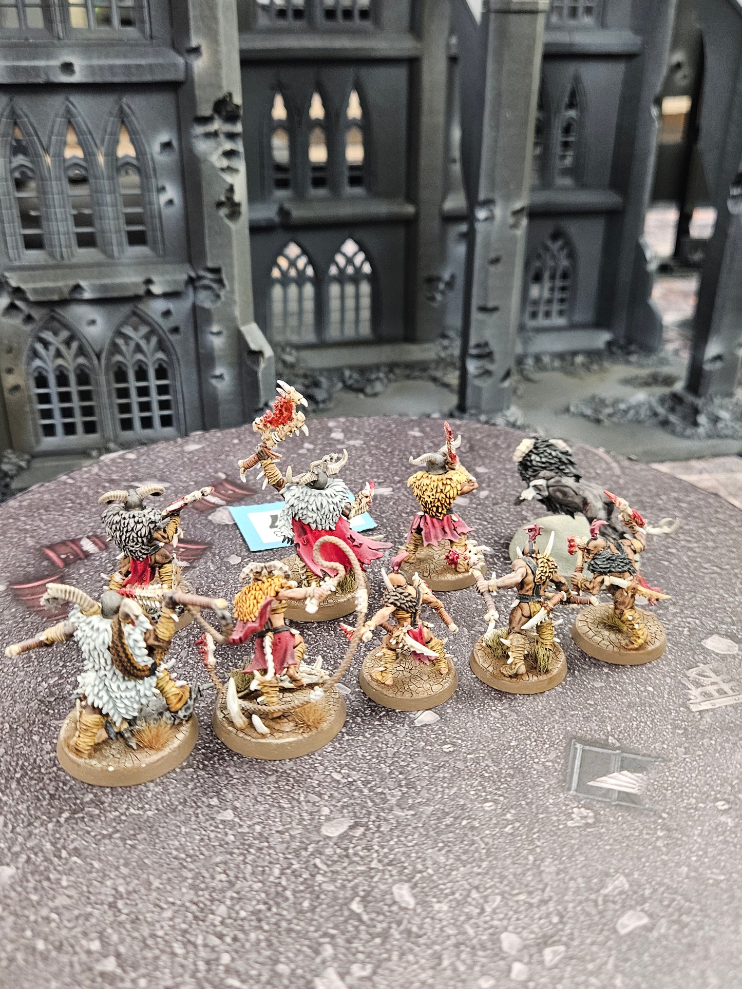 8x Untamed Beasts #567 Warcry Well Painted AOS Warhammer 40k